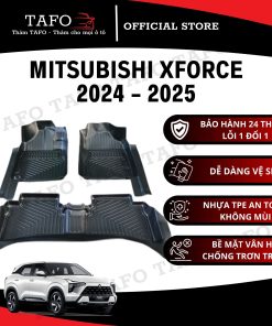 Thảm lót sàn ô tô tràn viền Mitsubishi XForce 2024 - 2025
