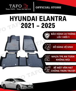 Thảm lót sàn ô tô Hyundai Elantra 2021 - 2025